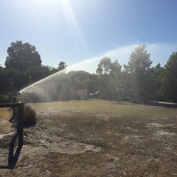 Turf and Exterior Fire Fighting Sprinkler, Unique water distribution