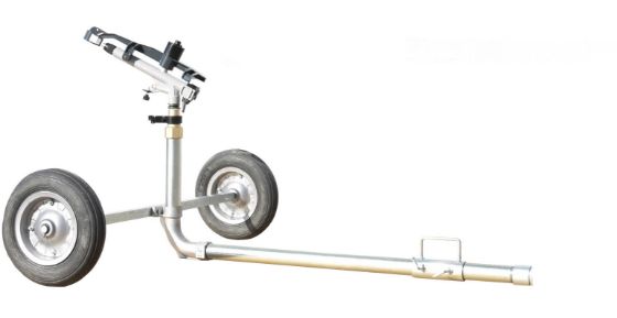 DuCaR Atom 35 impact sprinkler with 40mm male threaded wheeled cart