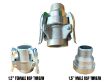 DuCaR 1.5" Quick Connect Couplings for Impact and Gear Driven Sprinklers