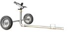 DuCaR Atom 28 with 1.5" wheeled cart