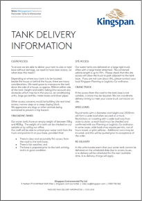 Tank-delivery-information